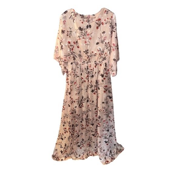 Baltic Born Luca Jacquard Cherry Blossom Kimono Maxi Dress - Picture 7 of 15